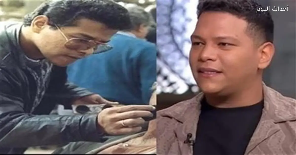 أحمد عبدالحميد يشكر المعزين في وفاة والده