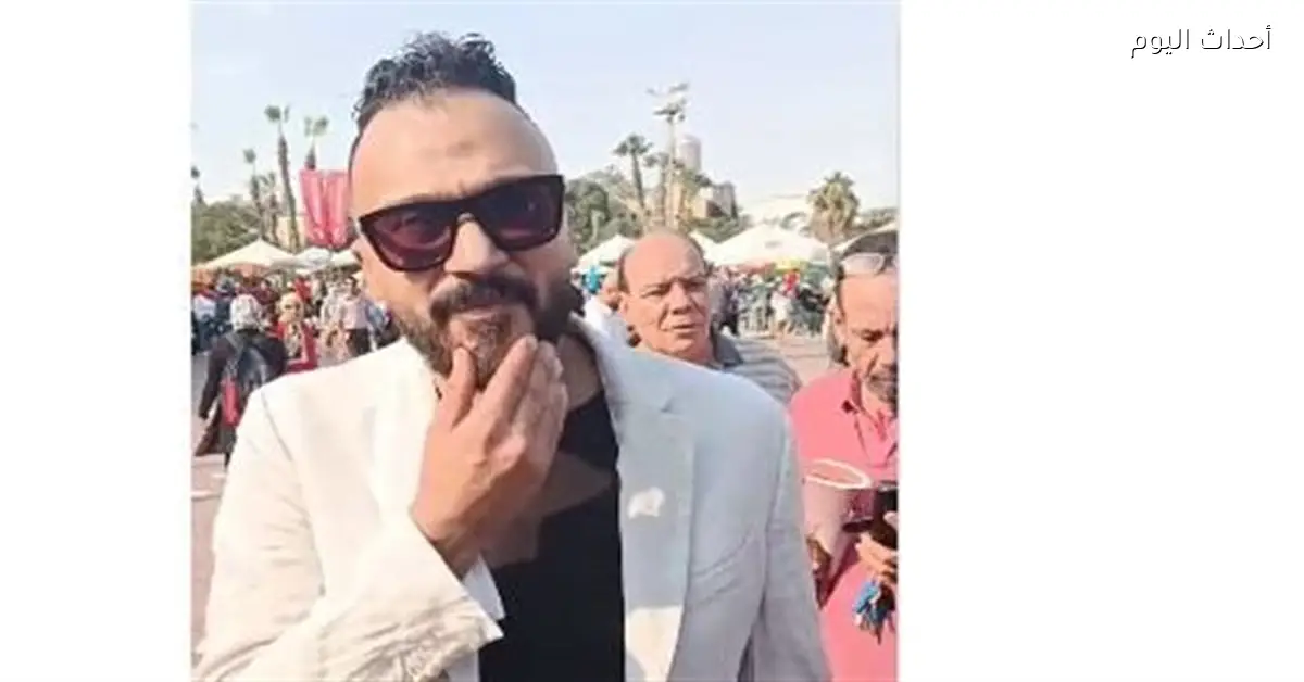 إبراهيم سعيد وطليقته في مشاجرة بفندق بالتجمع