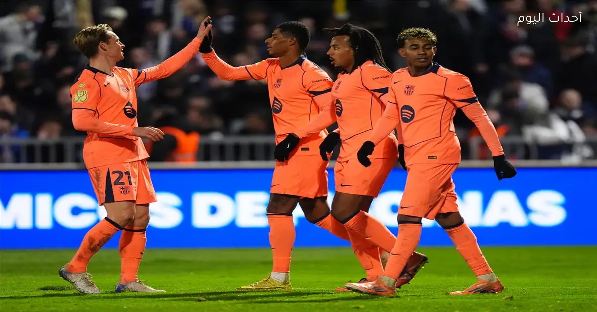 إصابة لاعب برشلونة قد تمنعه من المشاركة أمام فياريال بالدوري الإسباني