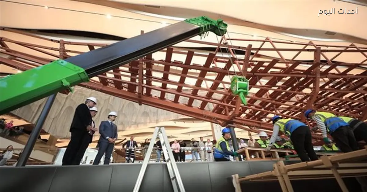 إعادة تركيب مركب خوفو الثانية في المتحف المصري الكبير