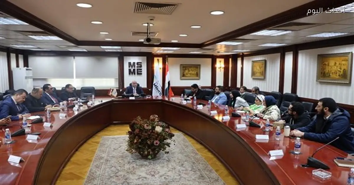 اجتماع دوري لجهاز تنمية المشروعات مع أصحاب الابتكارات