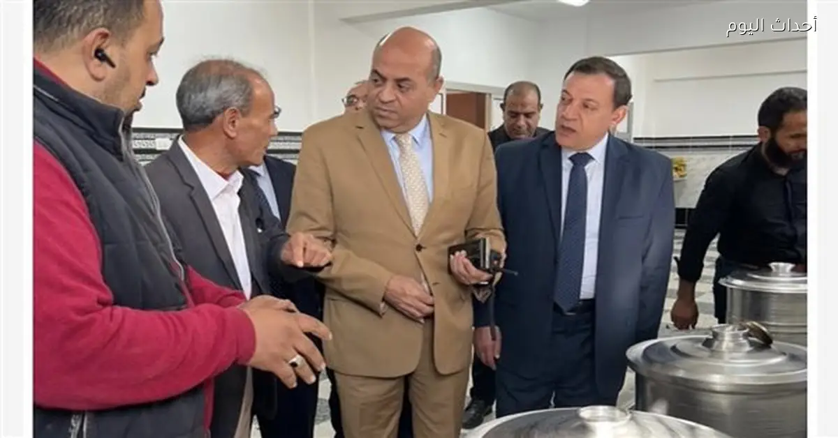 افتتاح مطبخ الوجبات المطهية لطلاب التربية الفكرية ببلقاس