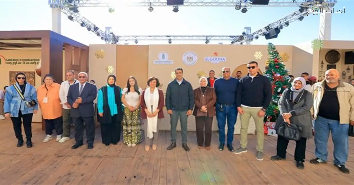 افتتاح معرض ديارنا للحرف اليدوية والتراثية في الجونة