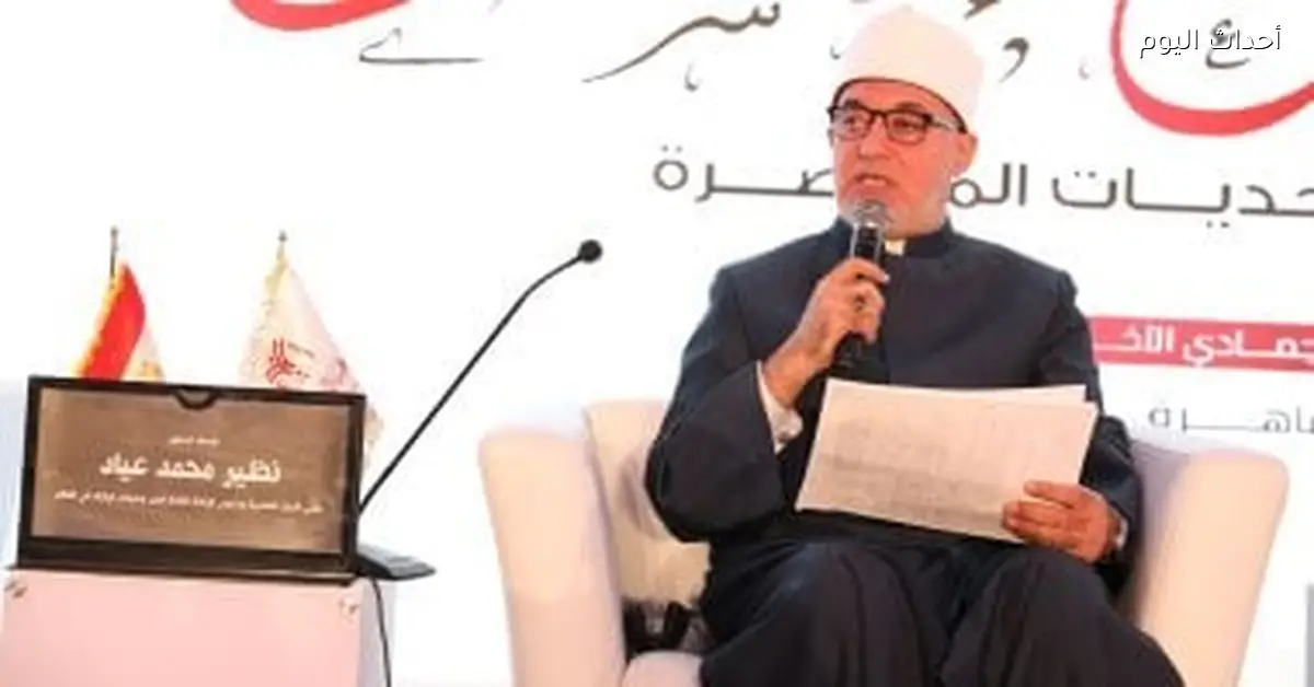 المفتى يؤكد أن فلسطين قضية إنسانية وشرعية مهمة