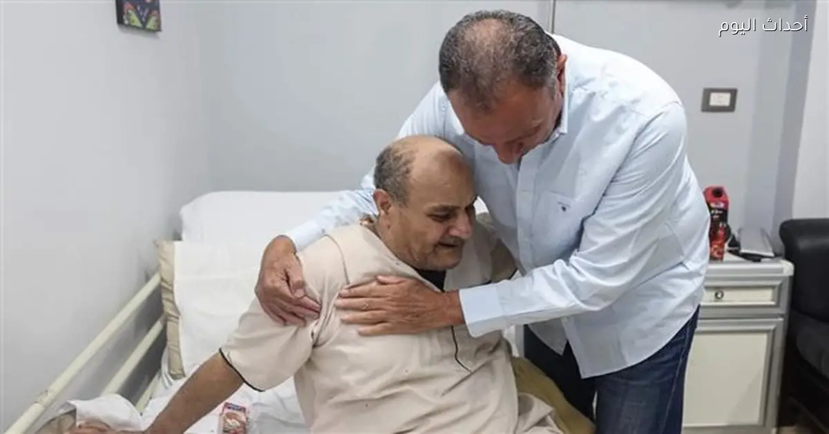 النادي الأهلي يودع حمدي جمعة لاعب الفريق السابق بعد وفاته بسبب أزمة صحية