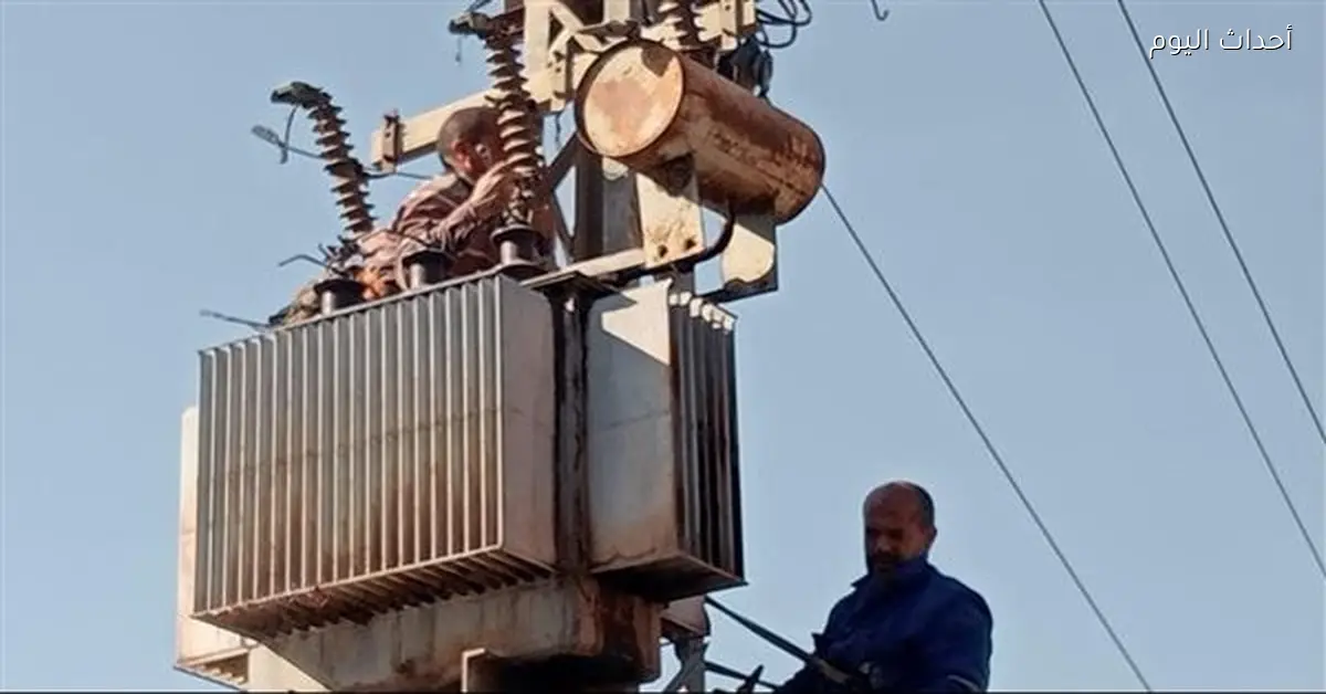 انقطاع الكهرباء في نجع حمادي بشمال قنا اليوم