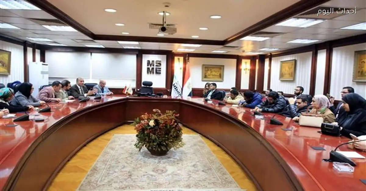 باسل رحمي يلتقي 30 مبتكرا قبل قمة المرأة المصرية الرابعة