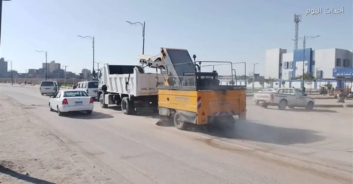 تحسين خدمات حي الأربعين في محافظة السويس