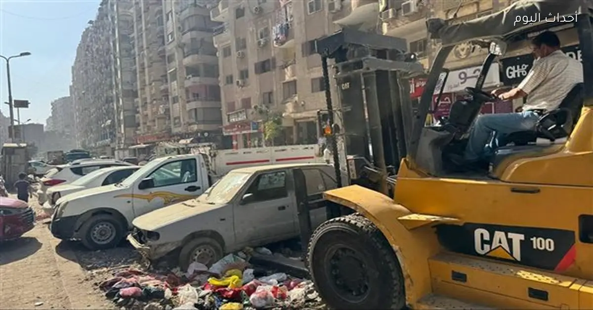 تحسين مستوى النظافة في شوارع نجع حمادي