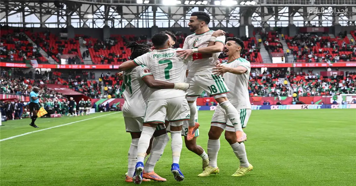 ترتيب الجزائر في مجموعة كأس أمم إفريقيا 2025 بعد انتصارها على السودان
