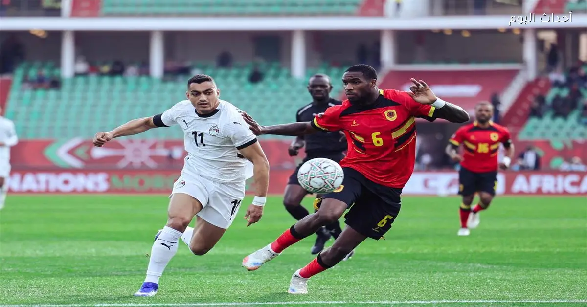 ترتيب منتخب مصر في مجموعة كأس أمم إفريقيا بعد التعادل مع أنجولا في نهاية دور المجموعات