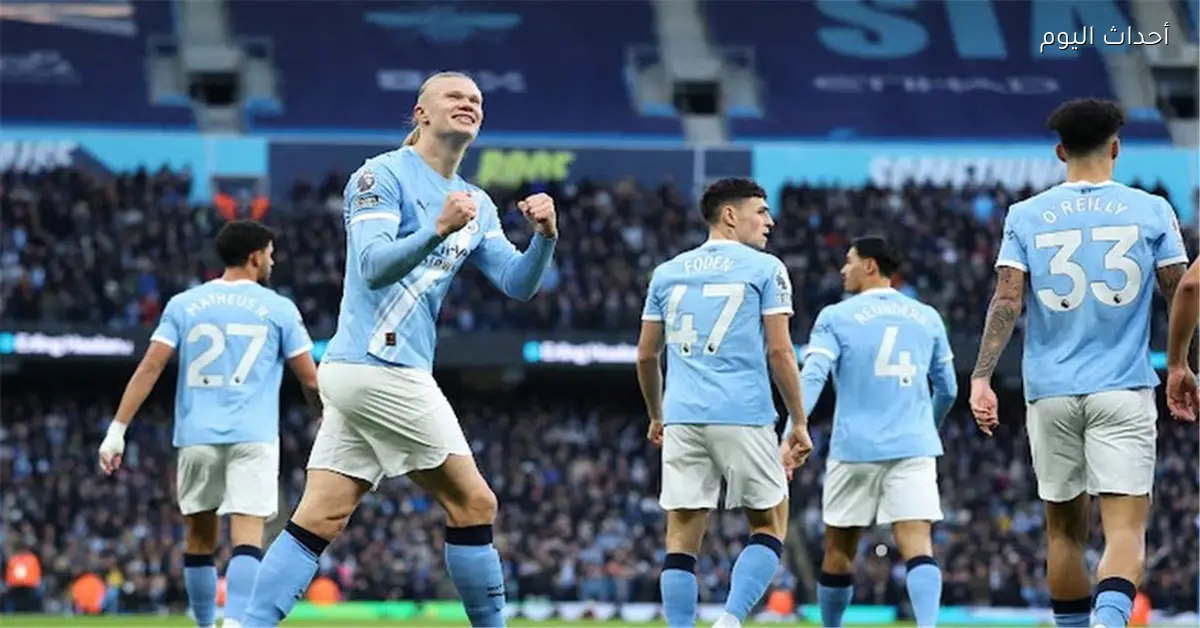 تشكيل مانشستر سيتي لمواجهة نوتينجهام فورست في الدوري الإنجليزي هالاند في المقدمة