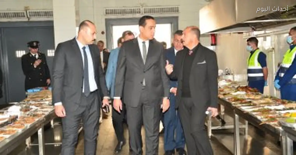 تفتيش المحامي العام ورئيس نيابة حلوان على مركز إصلاح 15 مايو