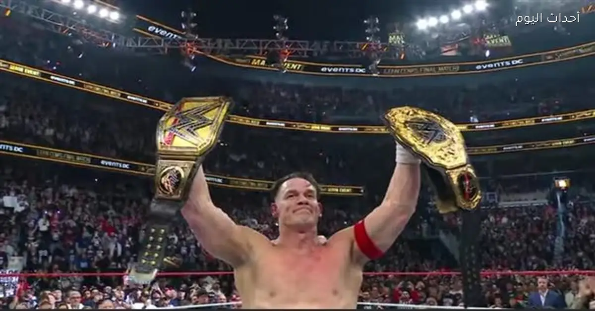 جون سينا يعتزل المصارعة بعد آخر نزال له