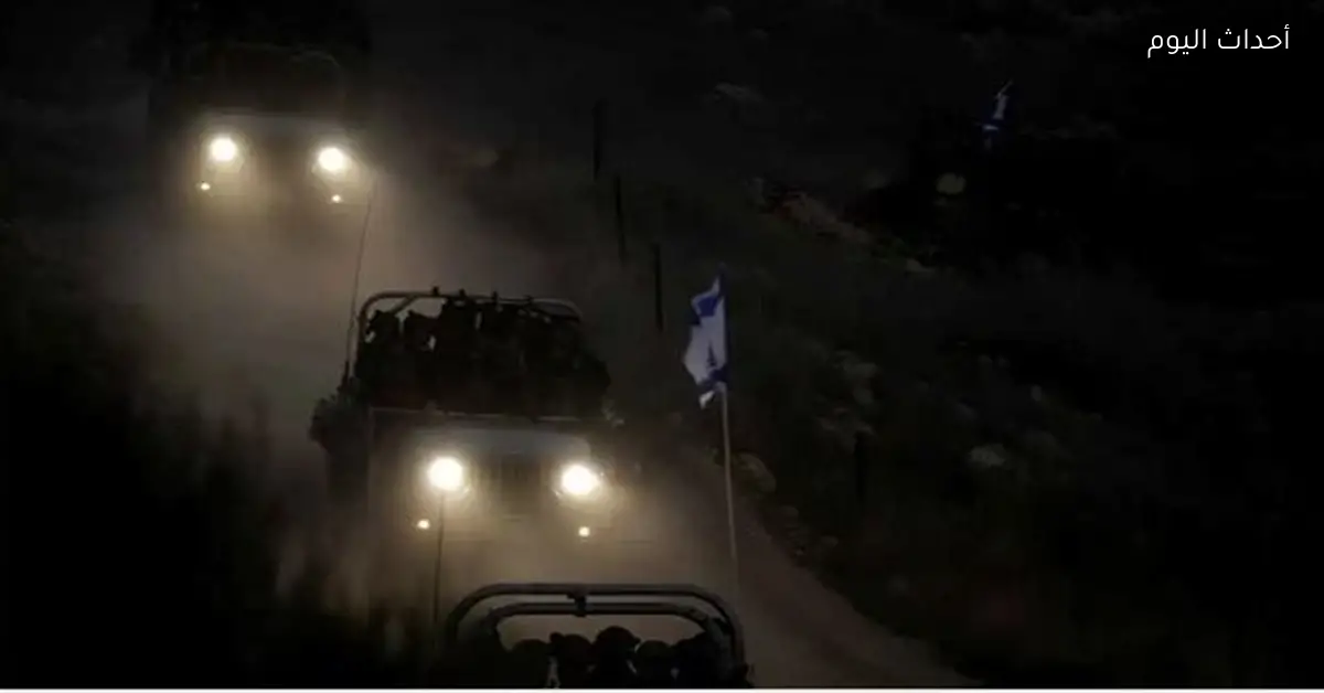جيش الاحتلال يدخل ريف القنيطرة الجنوبي في سوريا