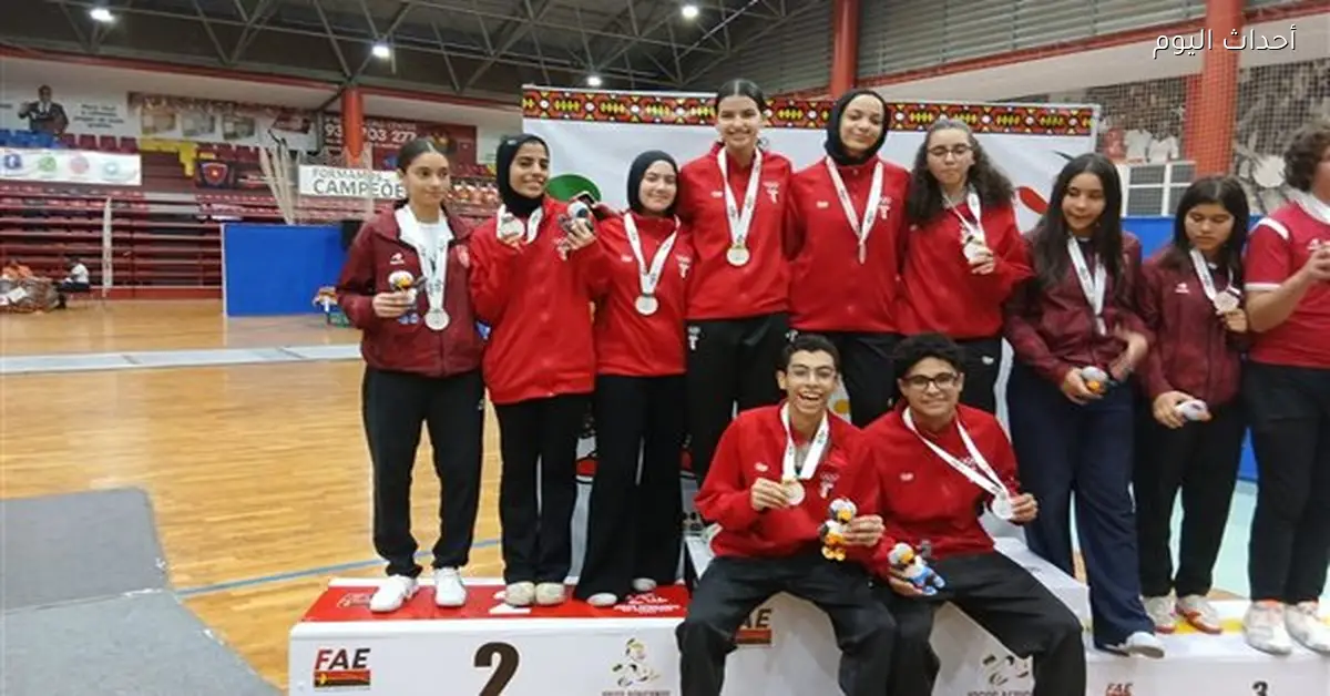 حصيلة البعثة المصرية في دورة الألعاب الأفريقية للشباب تصل إلى 52 ميدالية