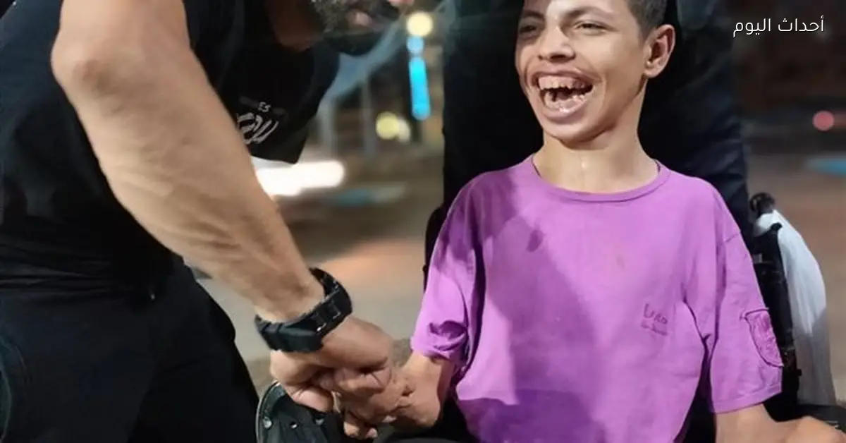 حمادة قصبة من السويس يلهم العالم بإرادته رغم فقدان ذراعه