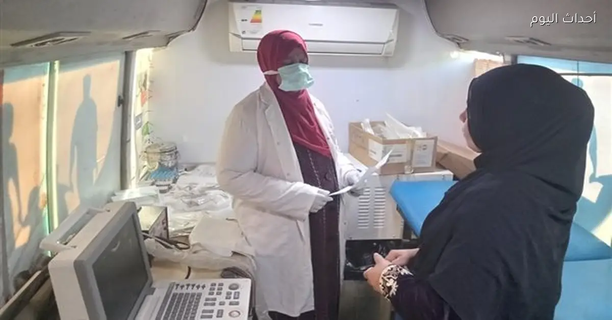 حياة كريمة تقدم 3100 خدمة طبية مجانية في تزمنت الشرقية