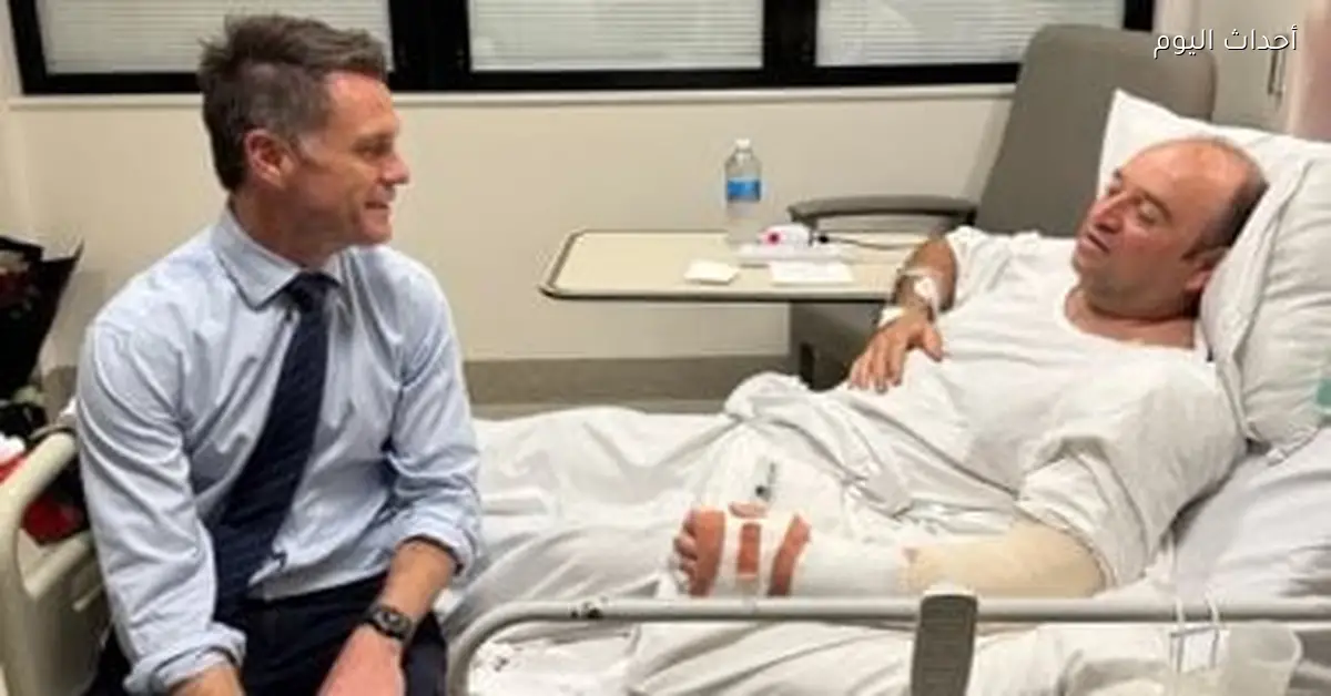 رسالة أحمد الأحمد قبل تدهور حالته وفقدان الإحساس بذراعه