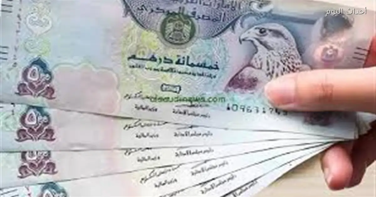 سعر الدرهم الإماراتي أمام الجنيه اليوم السبت 13 ديسمبر 2025