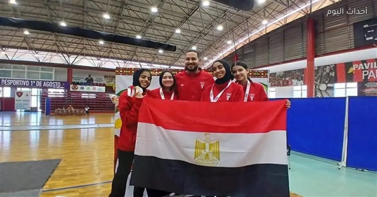 شباب مصر للسلاح يحقق الذهب في دورة الألعاب الإفريقية