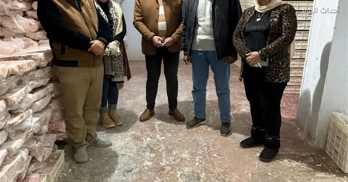 ضبط 135 طناً من اللحوم المخالفة في ديسمبر