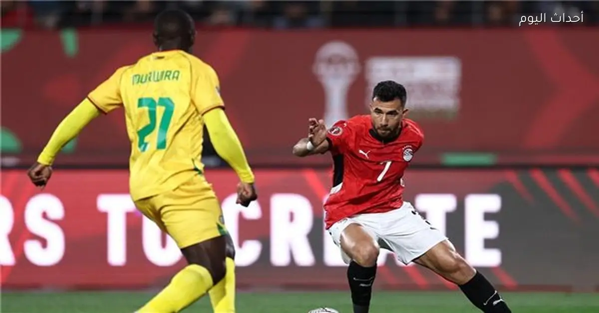طاقم تحكيم مباراة مصر وأنجولا في كأس الأمم الإفريقية يتحدد من قبل كاف