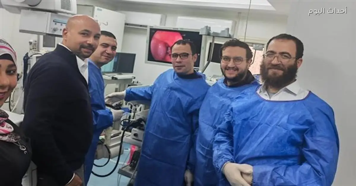 طفلة بعامين تنجو بعد عملية دقيقة في مستشفى سيد جلال