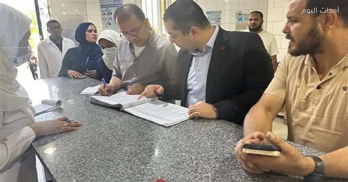 قافلة طبية في قرية بركة بنجع حمادي تقدم 725 خدمة علاجية للمواطنين