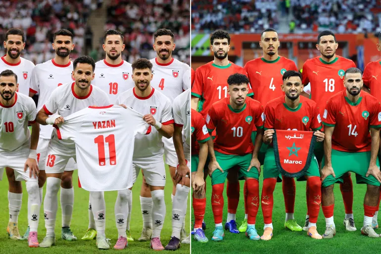 الأردن ضد المغرب