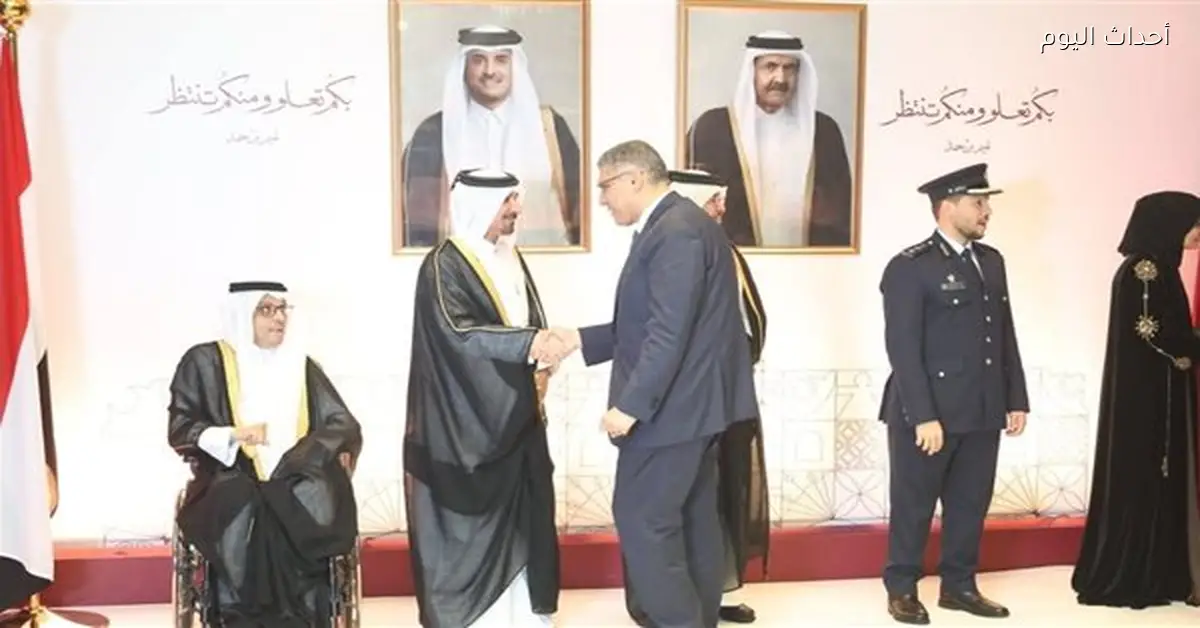 محافظ الجيزة يحضر احتفالية اليوم الوطني لقطر بالقاهرة