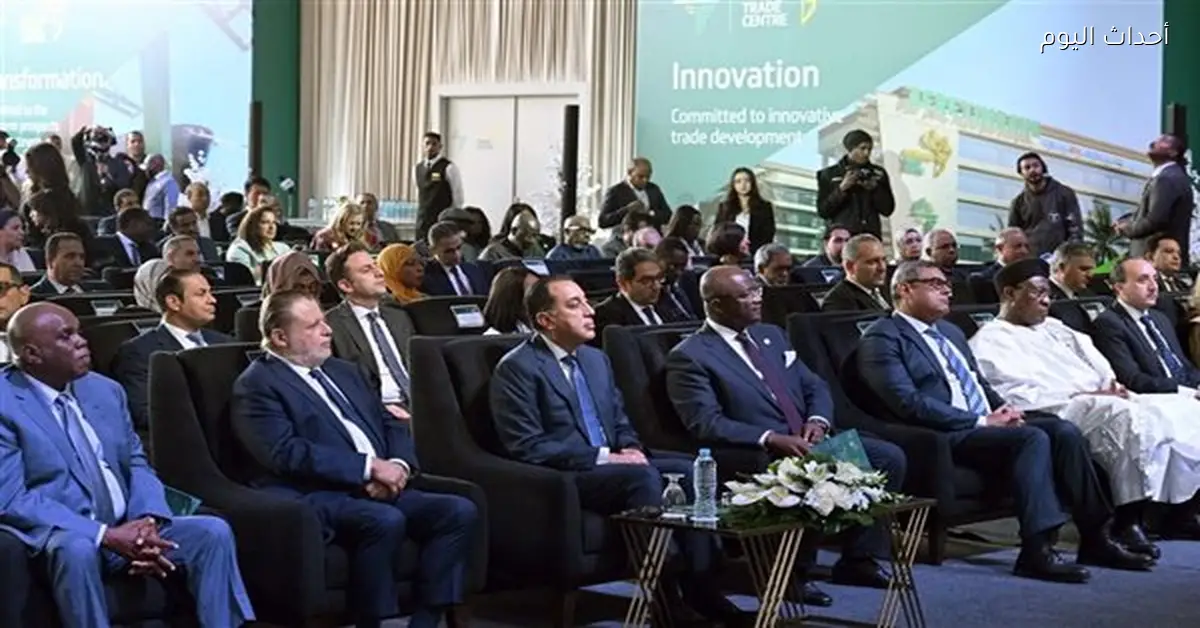 مدبولي يشارك في إعلان إنشاء مركز التجارة الأفريقي