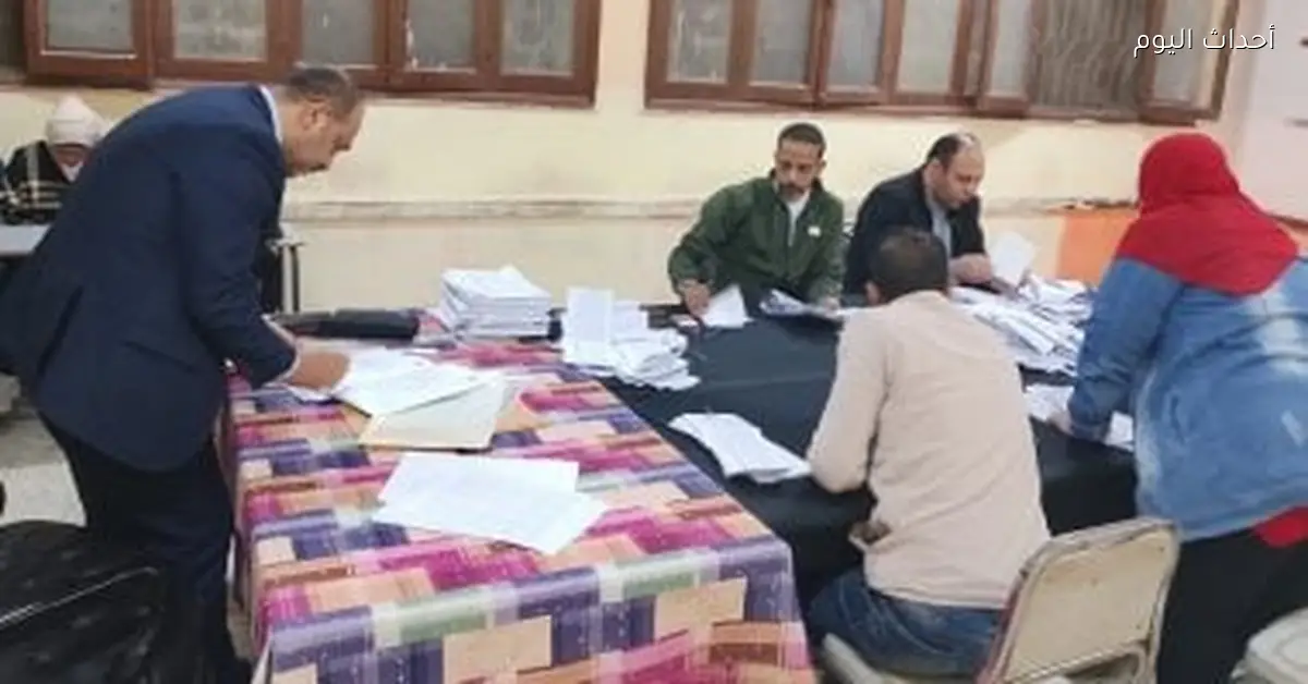 نتيجة الحصر العددي لأصوات الناخبين في فاقوس وكفر صقر بالشرقية