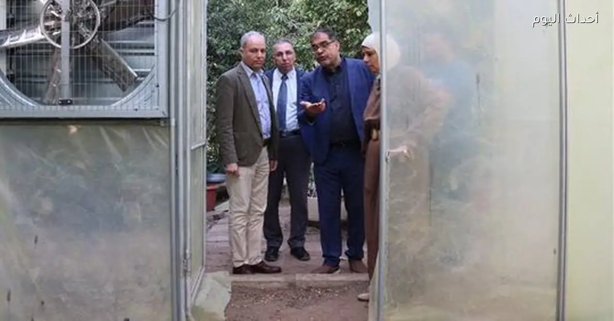 هندسة عين شمس تبدأ مشروع لإزالة الرطوبة من الهواء وإنتاج مياه في البيوت الزراعية