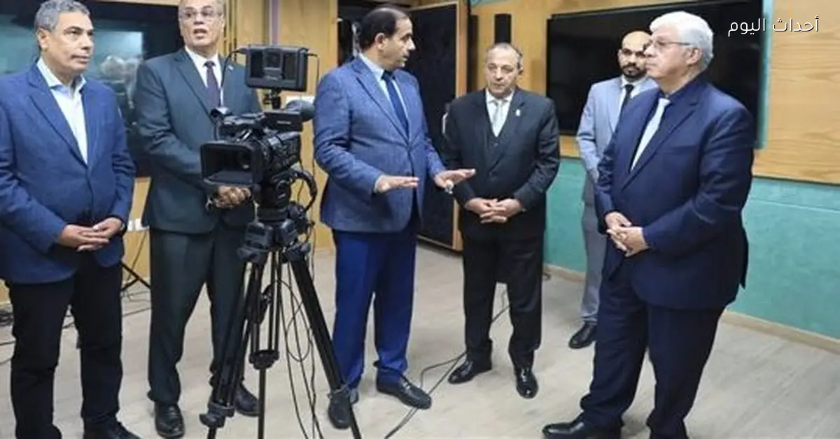 وزير التعليم العالي يفتتح استوديو جامعة بورسعيد بتكلفة 21 مليون جنيه