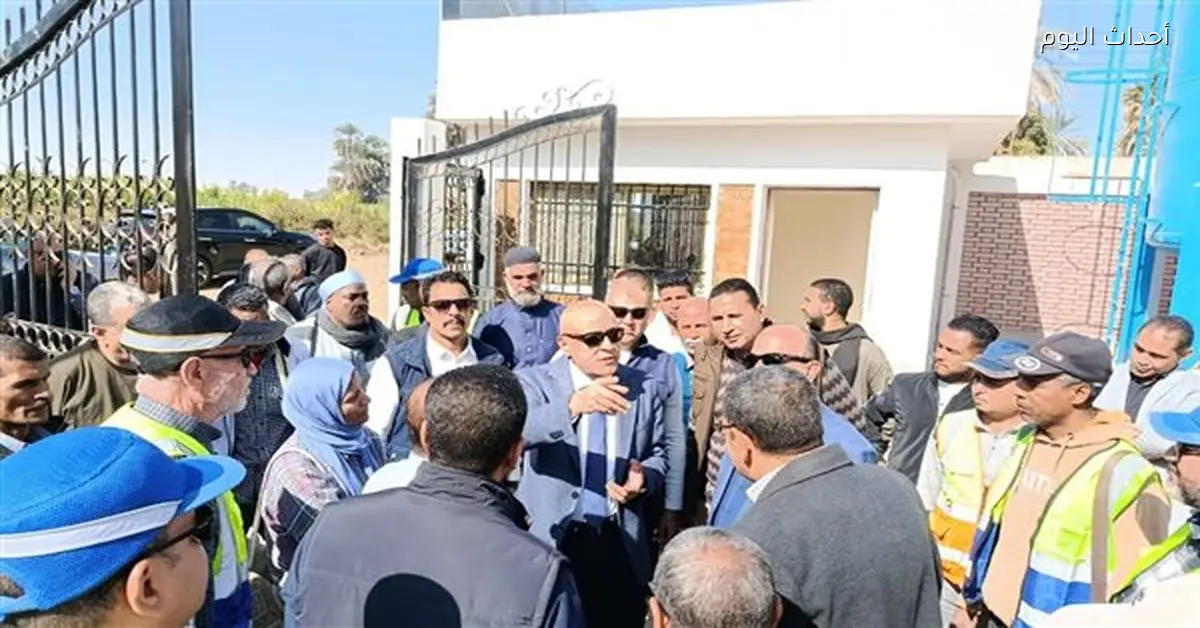 محطة رفع صرف صحي الشغب تستعد خلال زيارة رئيس الوزراء