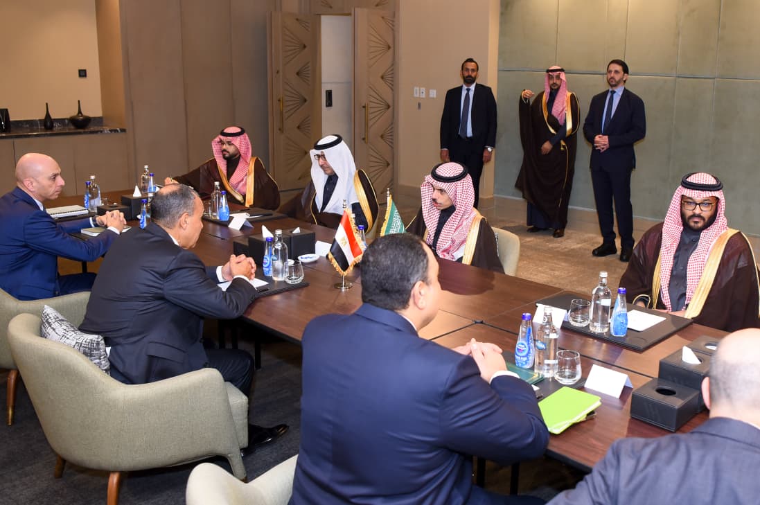 المباحثات الثنائية بين وزير الخارجية ونظيره السعودي