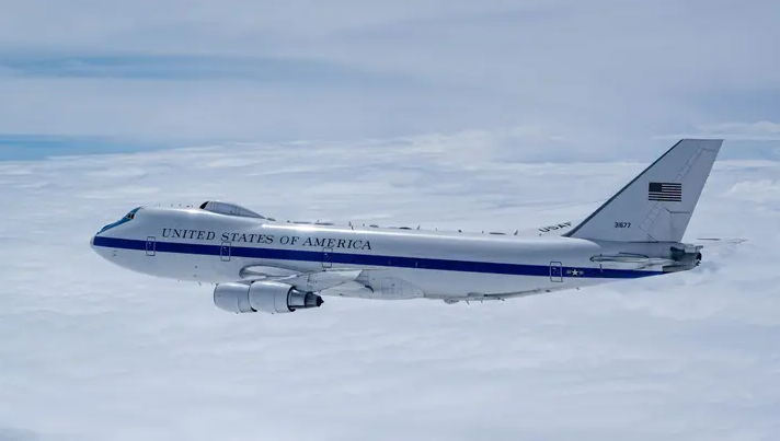 طائرة يوم القيامة في قاعدة أوفوت الجوية بولاية نبراسكا، أحداث اليوم