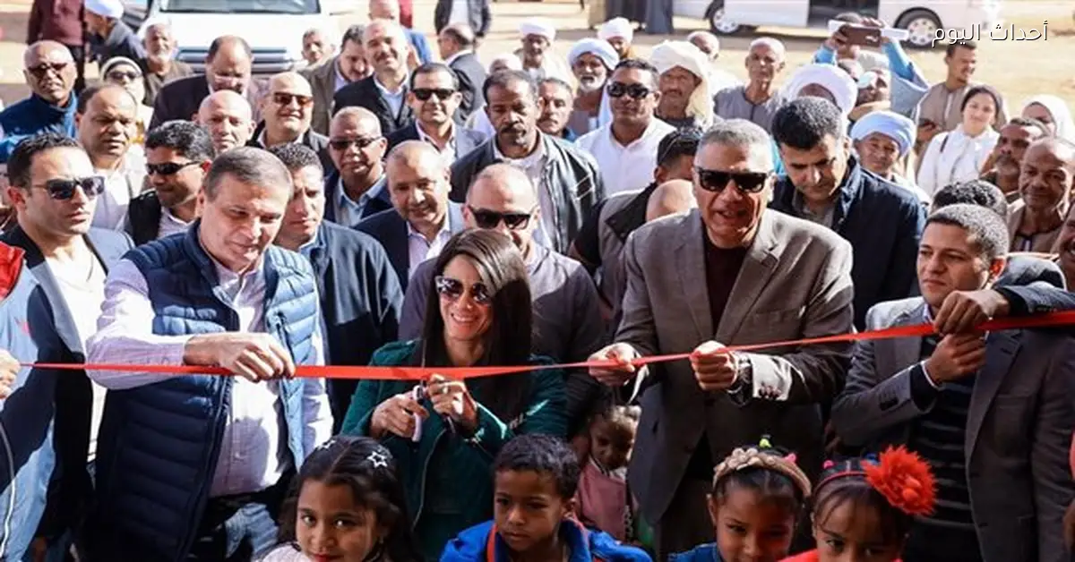 افتتاح محطة الزهراء للطاقة الشمسية في أسوان