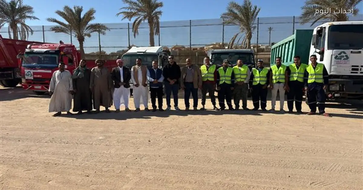 تطبيق نظام إدارة المخلفات في محمية نبق بجرين شرم