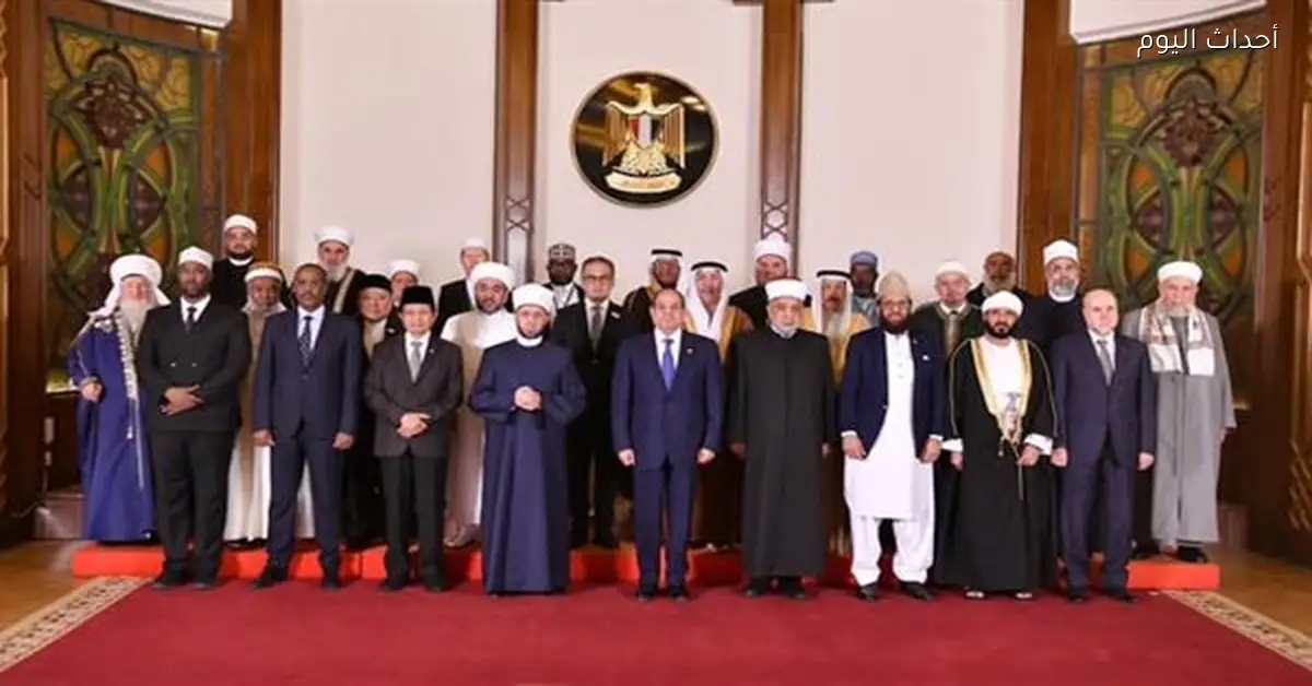 الرئيس السيسي يؤكد أهمية ربط القيم الإسلامية بالمستقبل الرقمي