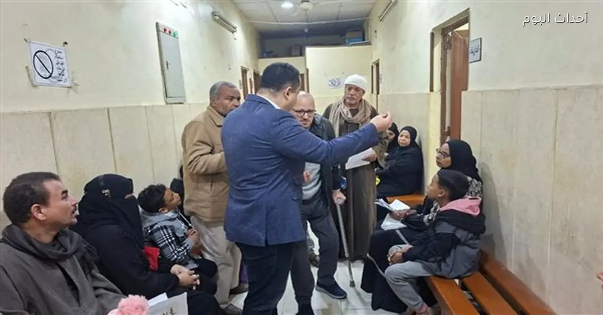 وكيل صحة قنا يتفقد القومسيون الطبي ويؤكد تسهيل الخدمات لذوي الهمم