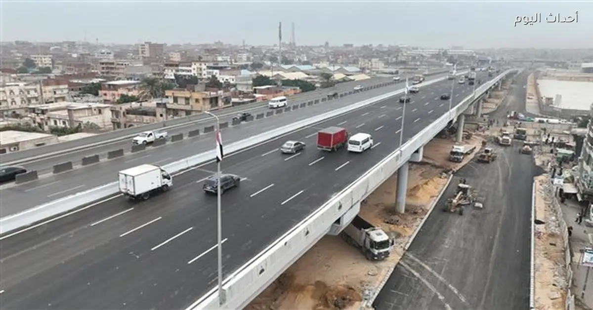 بدء التشغيل التجريبي لمشروع توسعة كوبري العامرية