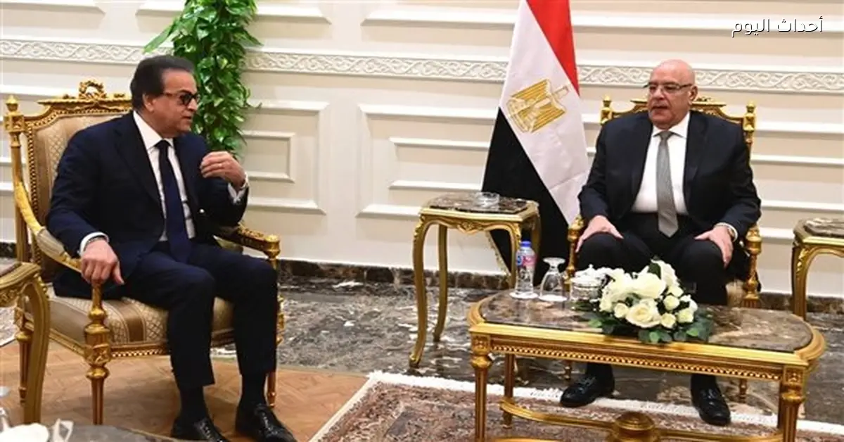 هشام بدوي يستقبل وفودًا رسمية بعد انتخابه رئيسًا لمجلس النواب