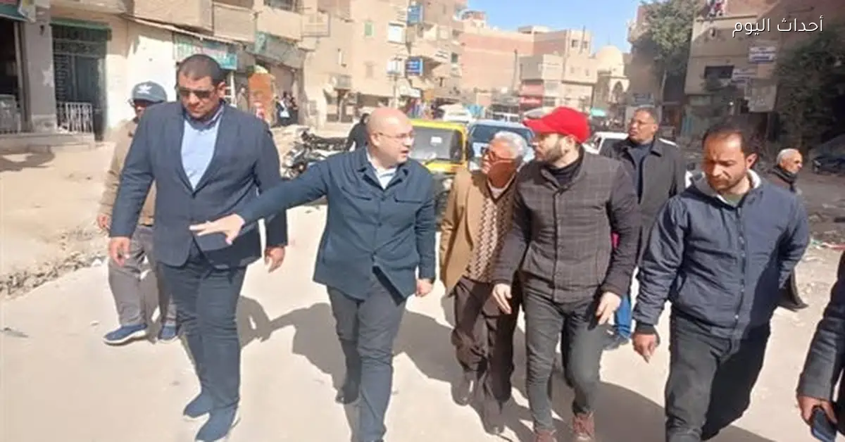 نائب محافظ الجيزة يزور مشروعات خدمية في أوسيم ومنشأة القناطر