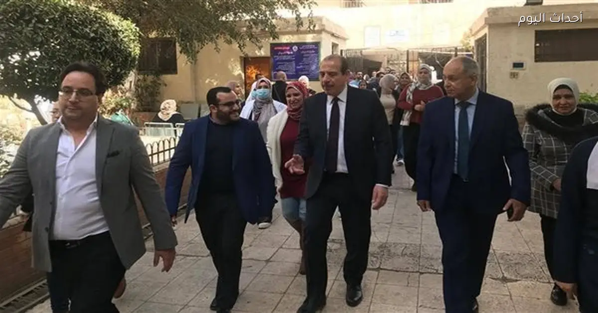 نائب وزير الصحة يتفقد مستشفى التحرير بالجيزة لضمان انتظام العيادات