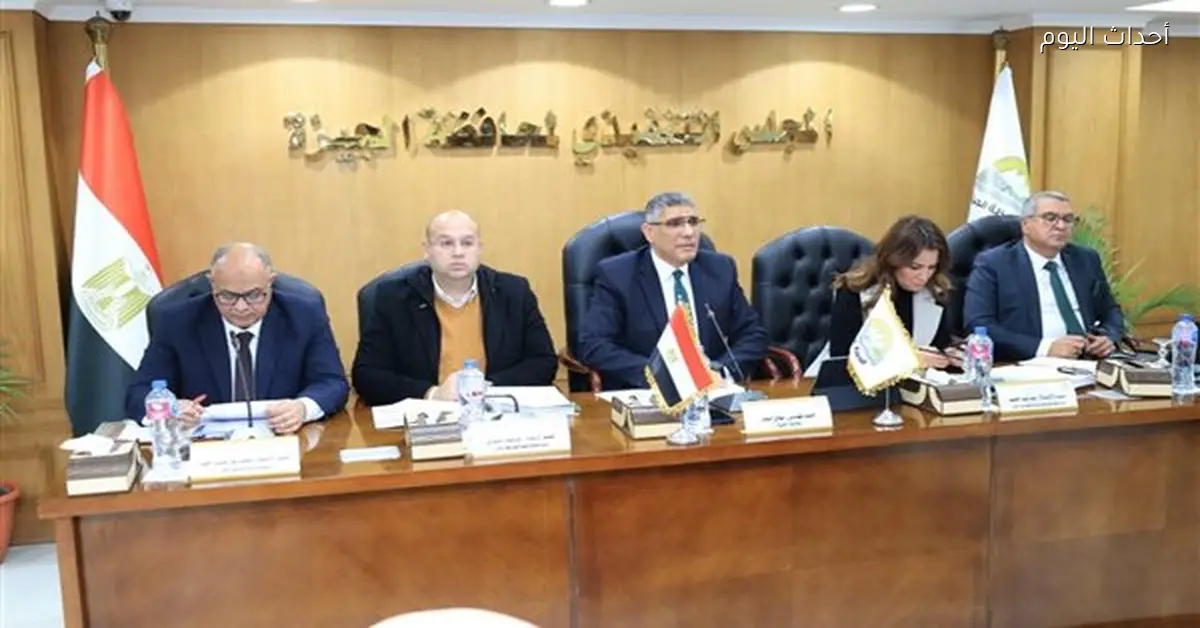 إنشاء 348 بالوعة جديدة لتصريف مياه الأمطار في الجيزة