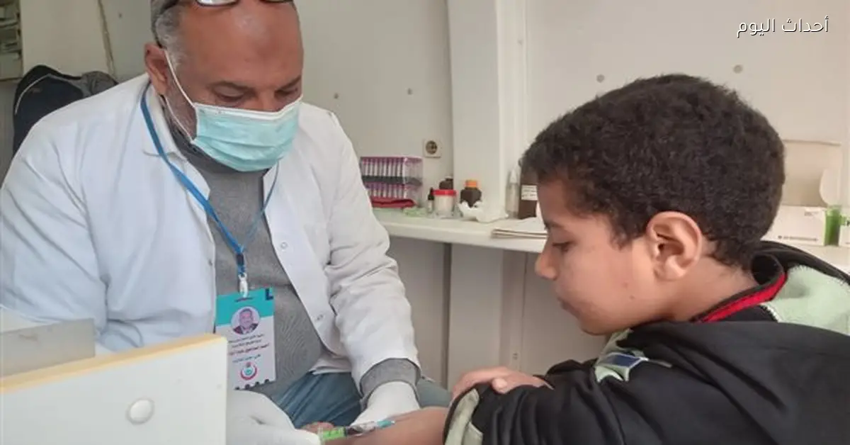 3750 خدمة طبية مجانية في قافلة حياة كريمة ببنى سويف