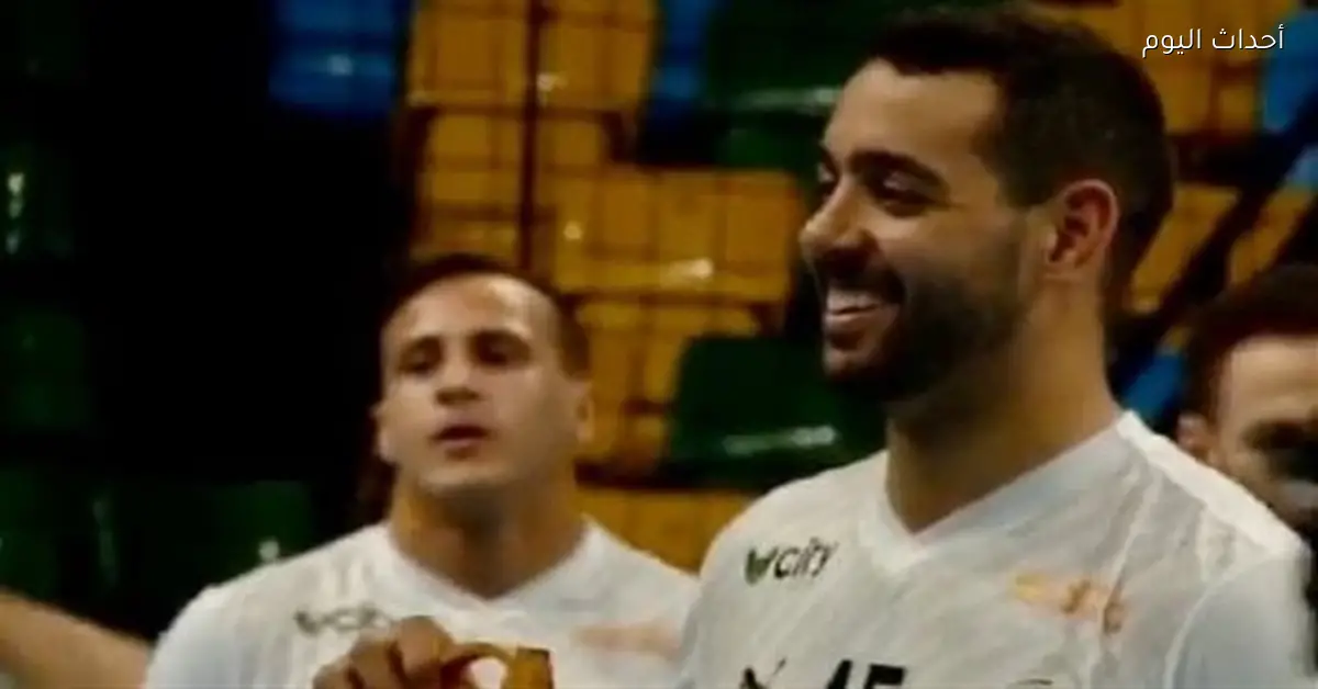 أحمد هشام دودو يتألق في مباراة مصر وكاب فيردي لكرة اليد