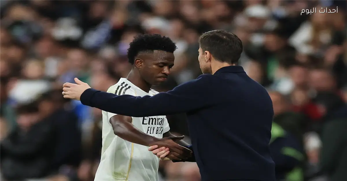 ألونسو يعبر عن غضبه تجاه فينيسيوس في مباراة ريال مدريد وريال بيتيس